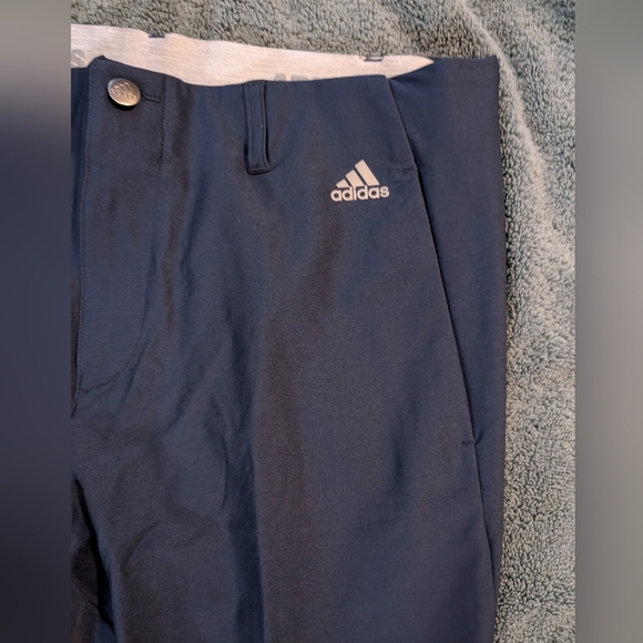 Adidas mens navy blue pants size 34 x 32 - Picture 3 of 5